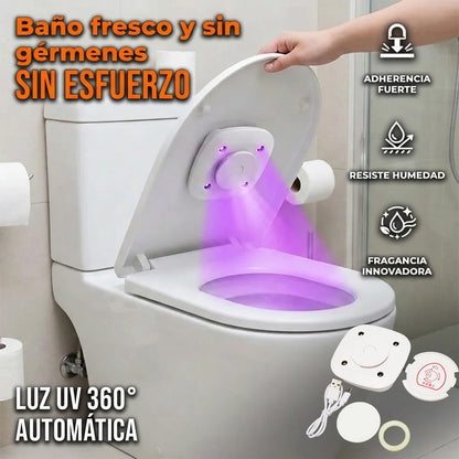 Esterilizador Y Desodorante Inteligente UV Para Inodoro