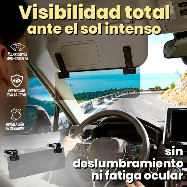 Extensor De Visera Polarizado Para Automóvil Filtro UV400