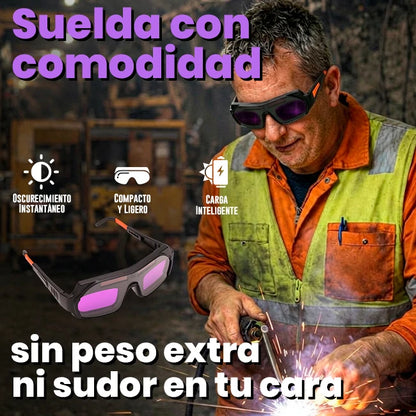 Gafas Protectoras Soldadura Oscurecimiento Fotosensible