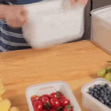 Caja Fresca Organizada para Frutas