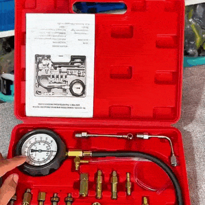 Medidor de Presión de Combustible TU-114 — Kit de Diagnóstico Universal