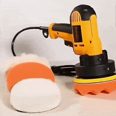 Pulidora Rotativa MoonFlame 700W Kit 5" con 6 Velocidades y Mango Auxiliar