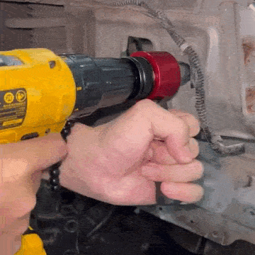 Adaptador Eléctrico De Remachadora M3-M8 Para Taladro Con Estuche