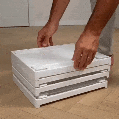 Zapatera Organizadora Plegable 6 Niveles con Cubierta Transparente