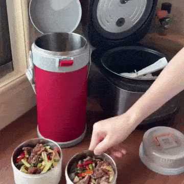 Fiambrera Térmica 4 en 1 Portátil
