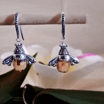 Abeja Vintage Plata