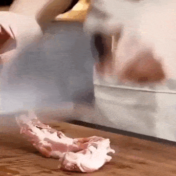Cuchillo Chef Serbio Forjado a Mano Con Filo Extremo y Mango Nogal Macizo