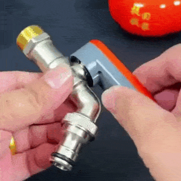 Candado de Grifo Antirrobo Naranja