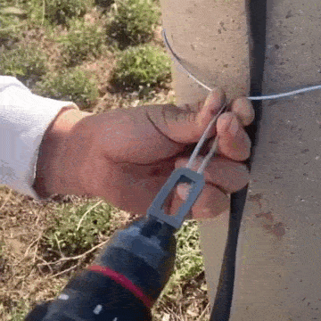 Kit x2 Atador De Alambre Para Taladro Con Cabezal En U y Ranurado