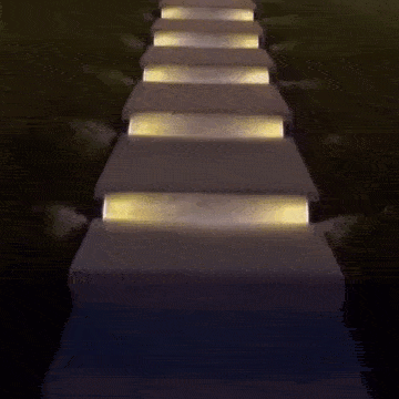 Luces Solares Para Escalones Elegantes