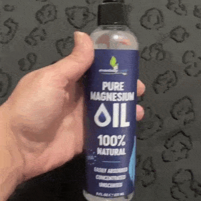 Magnesio Tópico en Spray Extra Fuerte 8 oz Con Alivio Natural del Dolor y Mejor Sueño