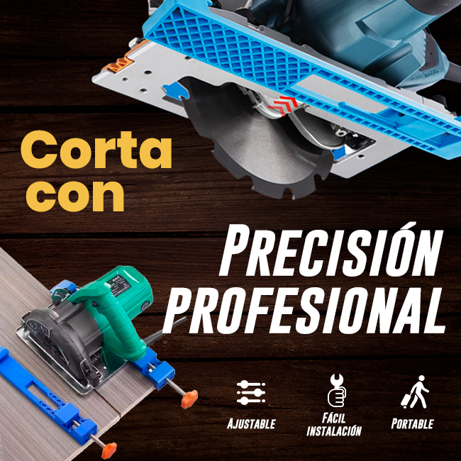 Guía Ajustable para Cortes Precisos
