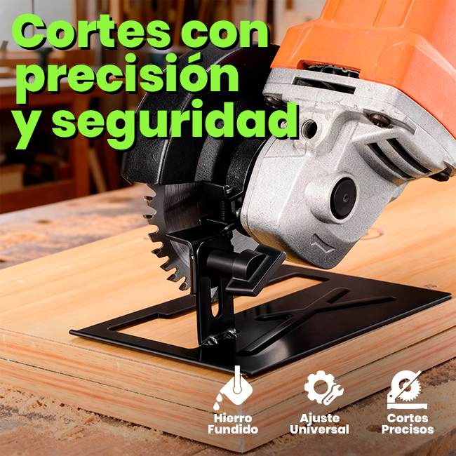 Soporte Tronzadora Pro: Convierte tu Pulidora en Sierra