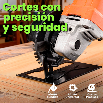 Soporte Tronzadora Pro: Convierte tu Pulidora en Sierra