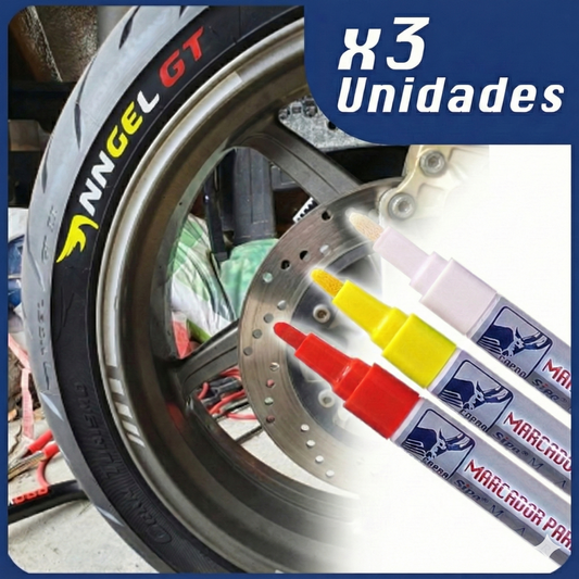 Kit de 3 Marcadores para Llantas