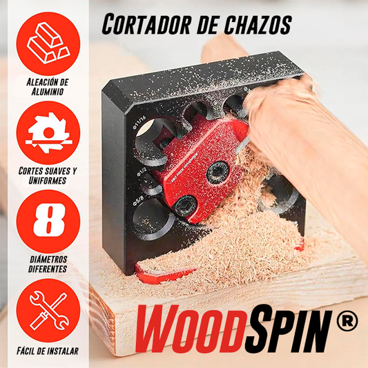 Cortador de Chazos de Madera WoodSpin®