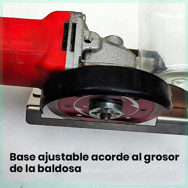 Soporte angular para pulidora