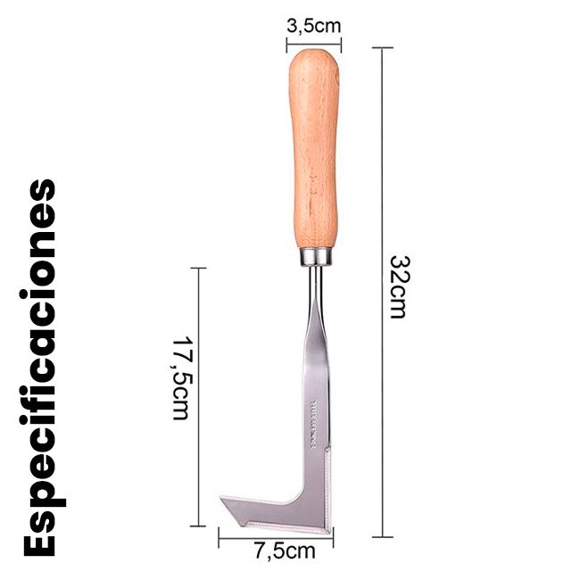 Desmalezador de Grietas  Manual x3