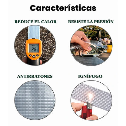 Pack x3 Cinta Butilo Profesional Sellado Impermeable