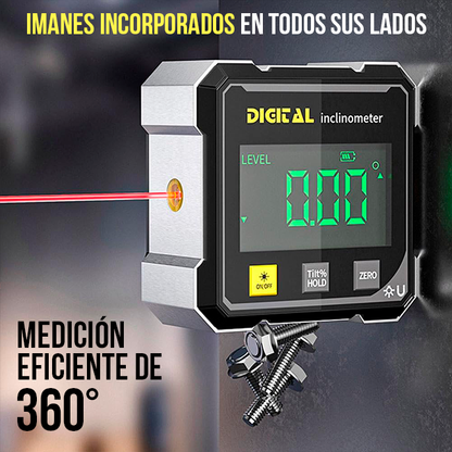Medidor de Ángulos Digital Magnético