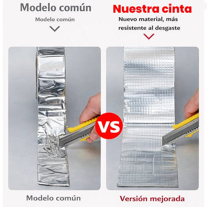 Pack x3 Cinta Butilo Profesional Sellado Impermeable