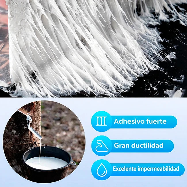 Pack x3 Cinta Butilo Profesional Sellado Impermeable