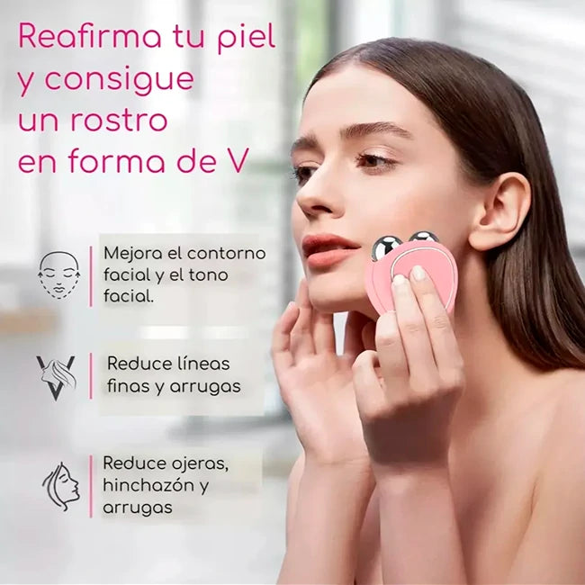 Masajeador Facial De Microcorriente FaceSkin Portable