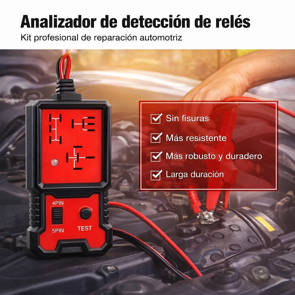 Probador Electrónico Automotriz De Relés  12V