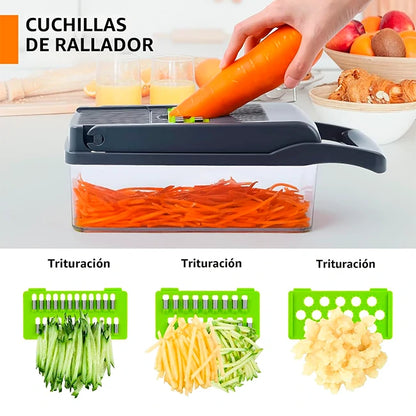 Cortador De Alimentos Multifuncional 14 En 1
