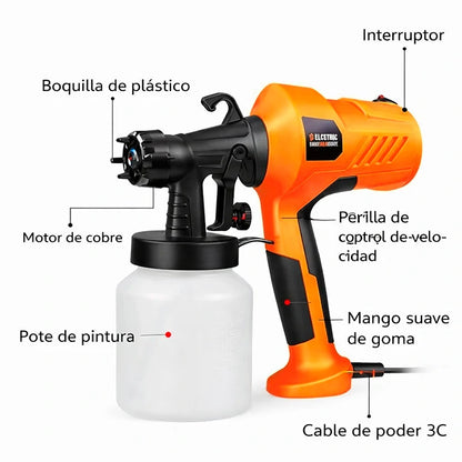 Pistola Pulverizadora Eléctrica 400w