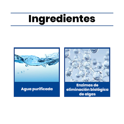Limpiador Clarificante de Agua para Pecera x2