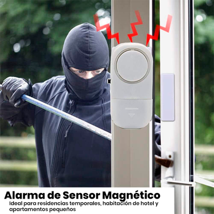 Alarma Inalámbrica de Seguridad para Puerta y Ventana x3