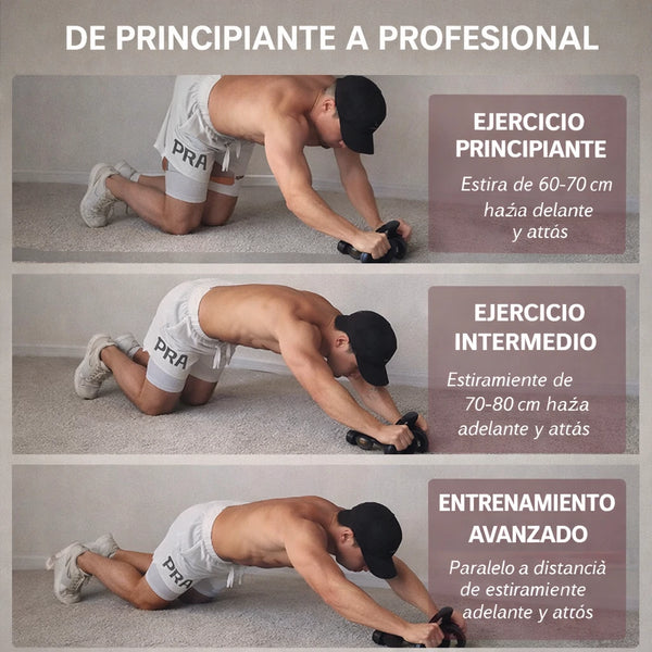 Rodillo Abdominal Rebotador Pro Firme