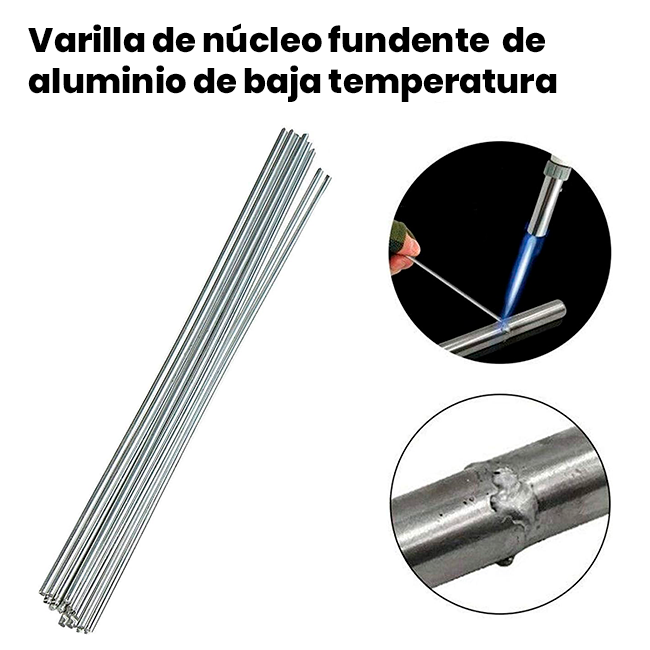 Pack 40 Varillas de Soldadura de Aluminio de Baja Temperatura