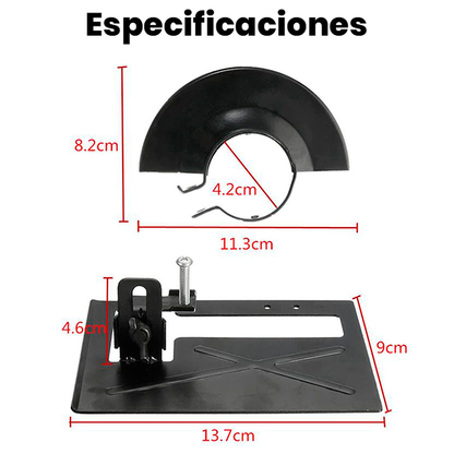 Soporte Tronzadora Pro: Convierte tu Pulidora en Sierra