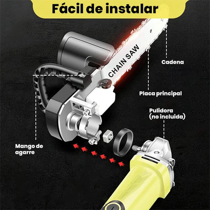 Kit Convertidor Motosierra Para Pulidora