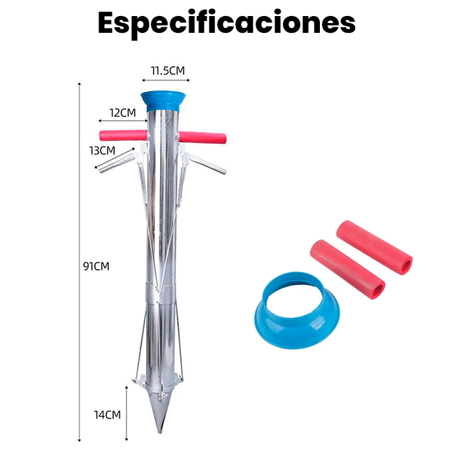 Sembrador Trasplantador Manual de Plántas