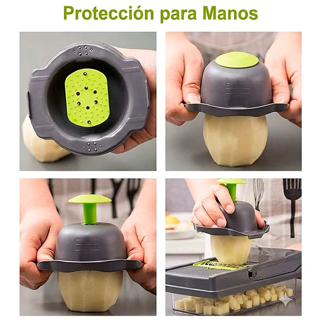 Cortador De Alimentos Multifuncional 14 En 1