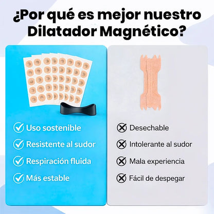 Kit Dilatador Nasal Magnético Anti Ronquidos