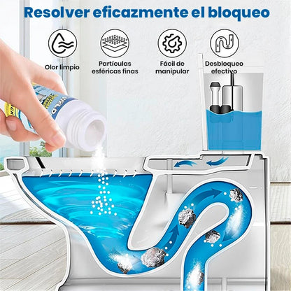 Pack x2 Limpiador En Polvo Desatascador De Tuberías Y Desagües