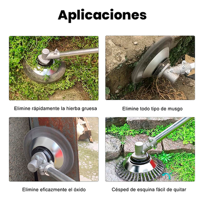 Disco Desbrozador y  Cortador de Césped