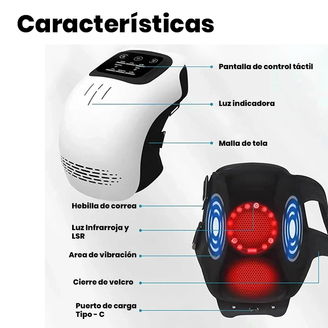 Masajeador Eléctrico Portátil de Rodilla