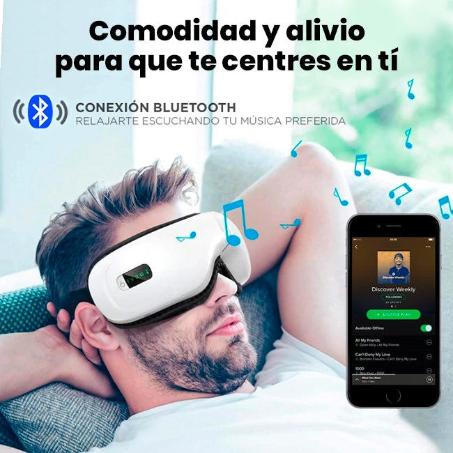 Gafas Masajeadoras De Ojos Relajantes