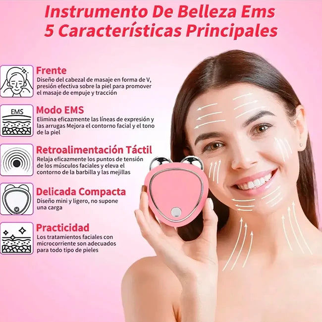 Masajeador Facial De Microcorriente FaceSkin Portable