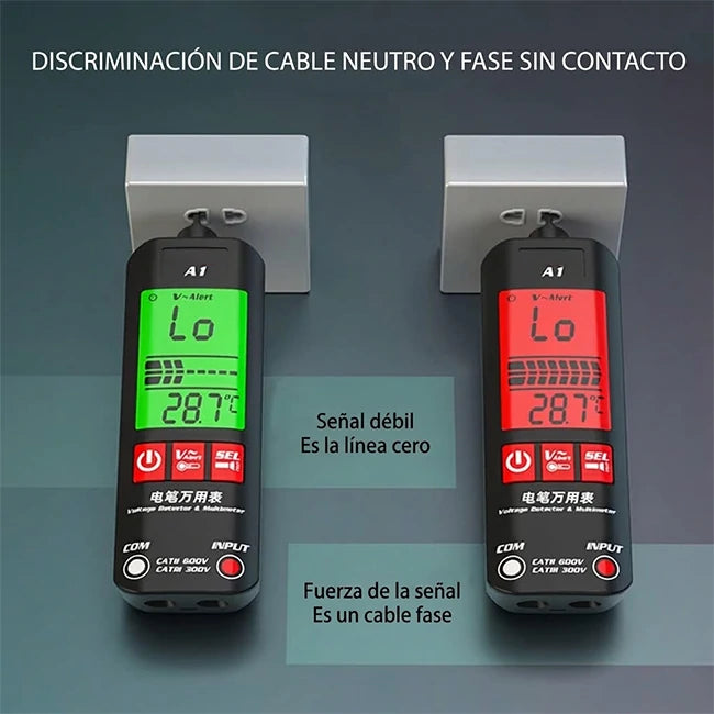Multímetro Digital Inteligente Multifunción