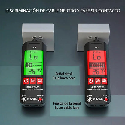 Multímetro Digital Inteligente Multifunción