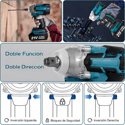 Kit 25 Piezas Llave Taladro De Impacto Makita 1/2”
