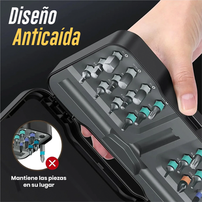 Set Destornillador Magnético 24 en 1
