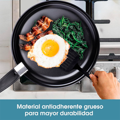 Set de Cocina Anti-Adherente de 13 Piezas
