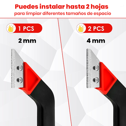 Raspador de Juntas x3 + 🎁9 Cuchillas